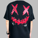 RICKYISCLOWN Chest Embossed Snake Tee Black [R37240620C-A2]