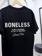 Boneless Coordinate Tee Black - ORIGINALFOOK