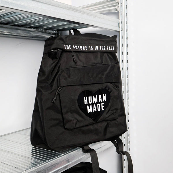 Human Made Backpack Bag Black HUMAN MADE HUMAN MADE - originalfook singapore