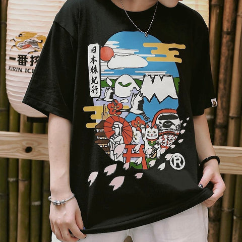 BATHING APE Sakura Tee Black (Japan Exclusive)