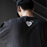 Black Human Made Tiger Tee featuring a graphic tiger illustration on cotton fabric, casual streetwear style.