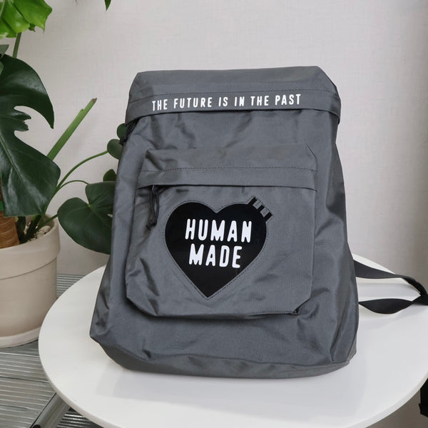 Human Made Backpack Bag Grey HUMAN MADE HUMAN MADE - originalfook singapore