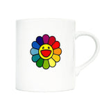 Takashi Murakami Kaikai Kiki Rainbow Flower Logo Mug TAKASHI MURAKAMI TAKASHI MURAKAMI - originalfook singapore