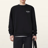 AllSaints Underground Logo Sweatshirt Black