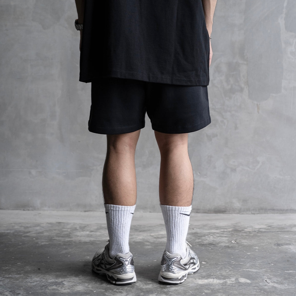 Fear Of God Essentials X NBA Logo Sweat Shorts Black