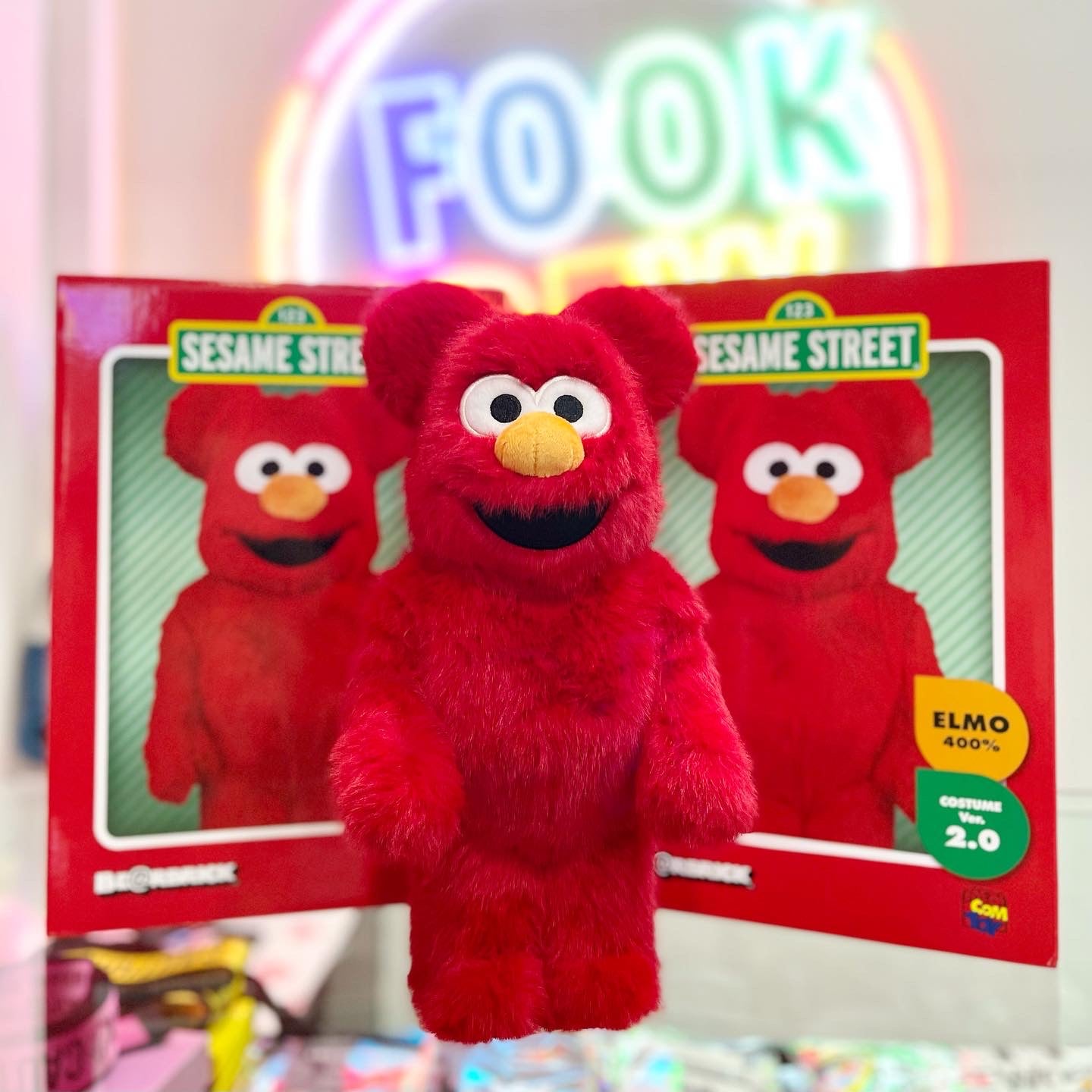 Bearbrick elmo best sale