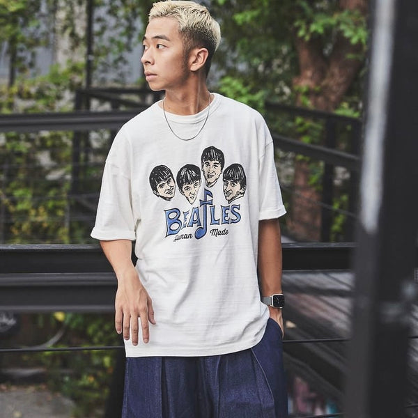 Human Made The Beatles Tee White HUMAN MADE HUMAN MADE - originalfook singapore