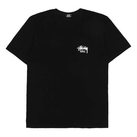 Stussy Stock Logo Tee Black (Seoul Exclusive) STUSSY STUSSY - originalfook singapore