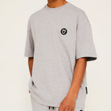 LifeWork Korea Round Patch Logo Tee Grey LifeWork LifeWork - originalfook singapore