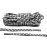 3M Reflective Rope Grey Shoelaces