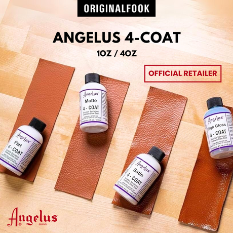 (4 Types) Angelus 4-Coat Scratch Resistant Clear Coat ANGELUS ANGELUS - originalfook singapore