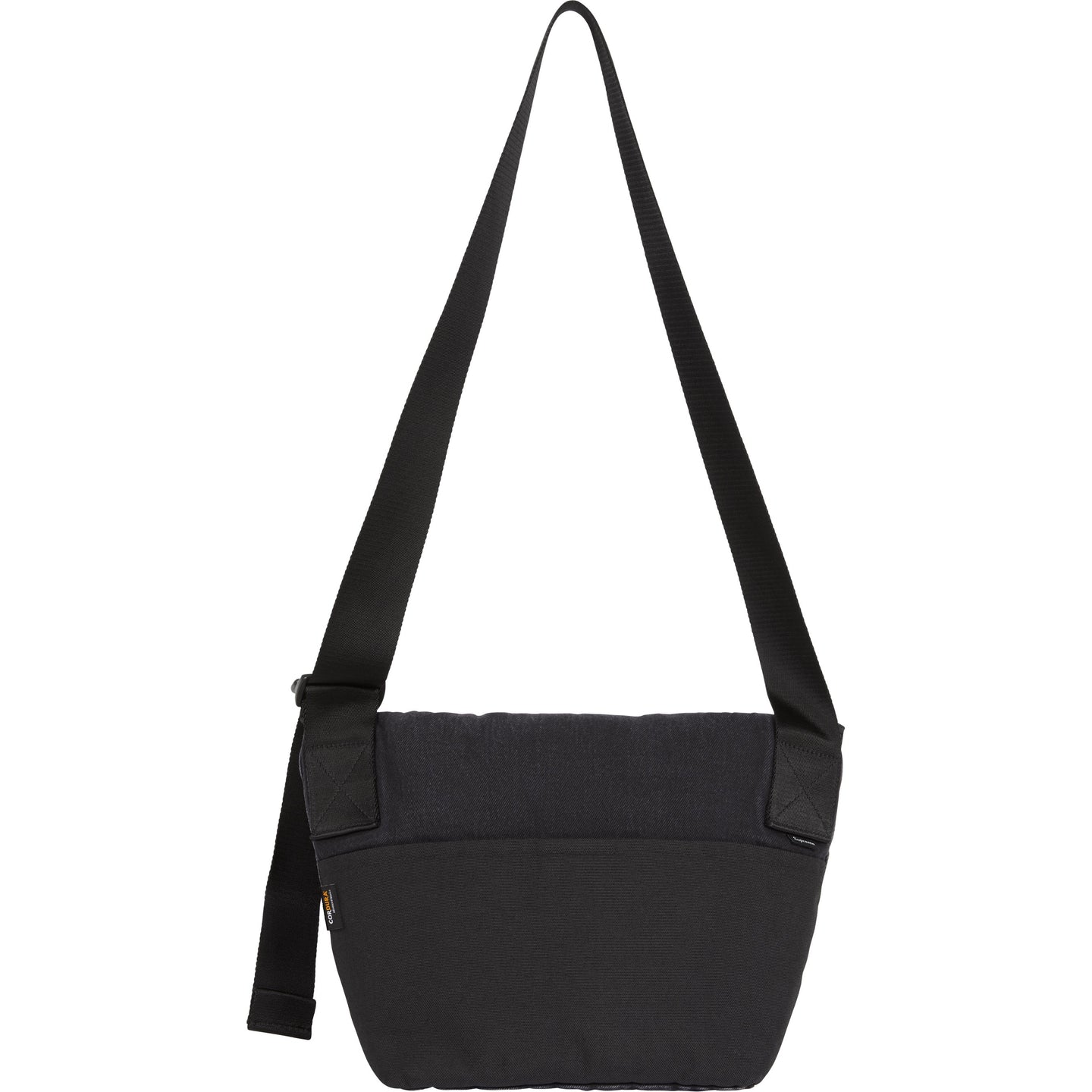 Buy Supreme Reflective Logo Denim Messenger Bag Black online