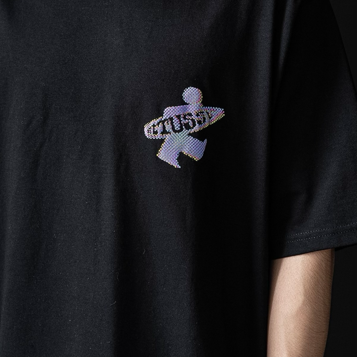 Stussy Surf Purf Tee Black