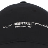 Been Trill Basic Logo Baseball Cap Black BEEN TRILL BEEN TRILL - originalfook singapore