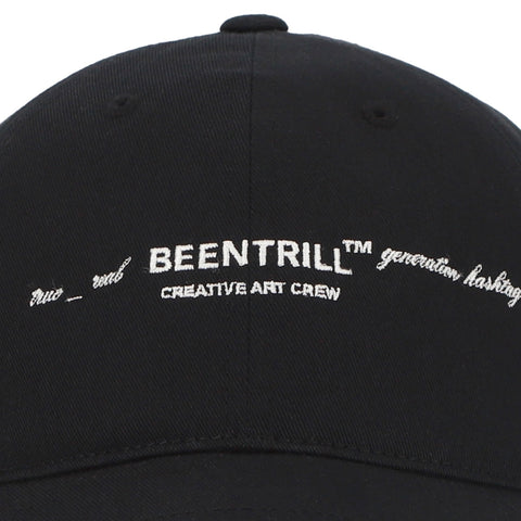 Been Trill Basic Logo Baseball Cap Black