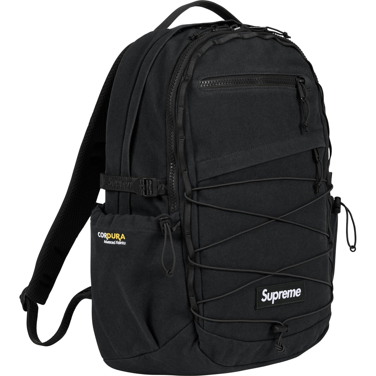 Supreme Logo Black Backpack - ORIGINALFOOK