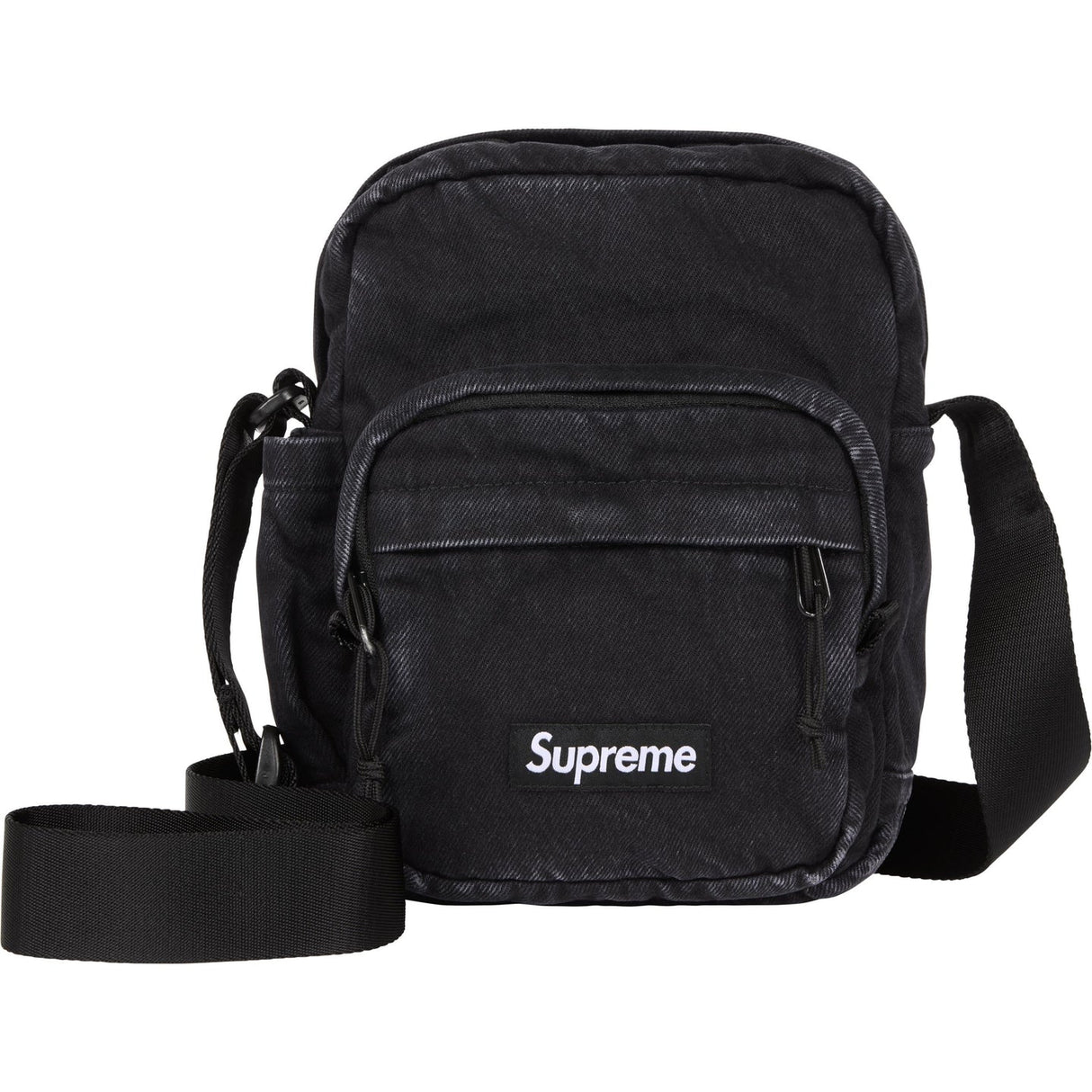 Supreme Box Logo Denim Shoulder Bag - ORIGINALFOOK