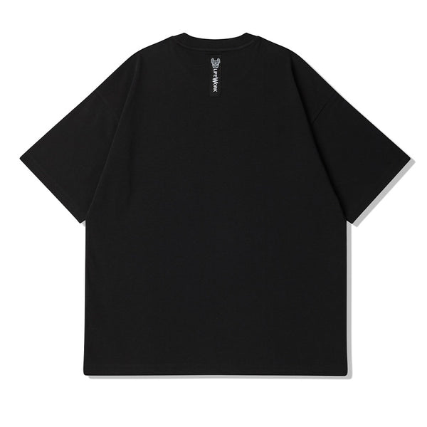 LifeWork Flame Bulldog Mascot Tee Black LifeWork LifeWork - originalfook singapore