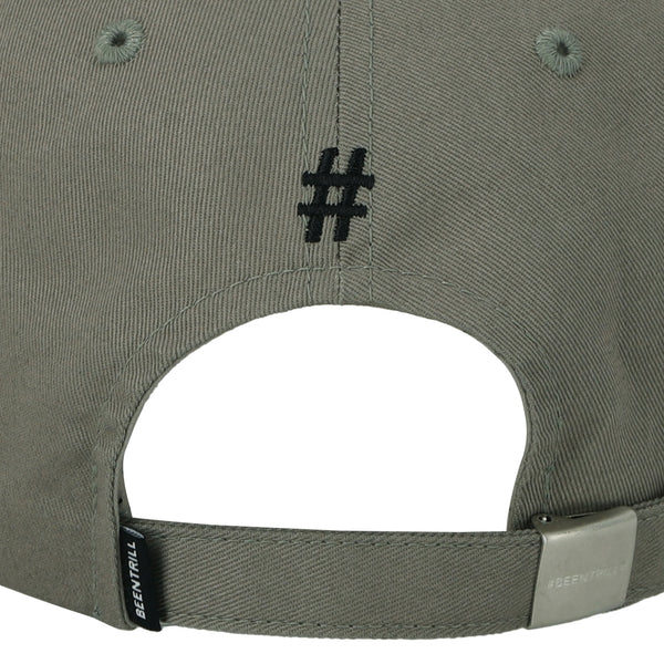Been Trill Tape Logo Baseball Cap Light Khaki BEEN TRILL BEEN TRILL - originalfook singapore