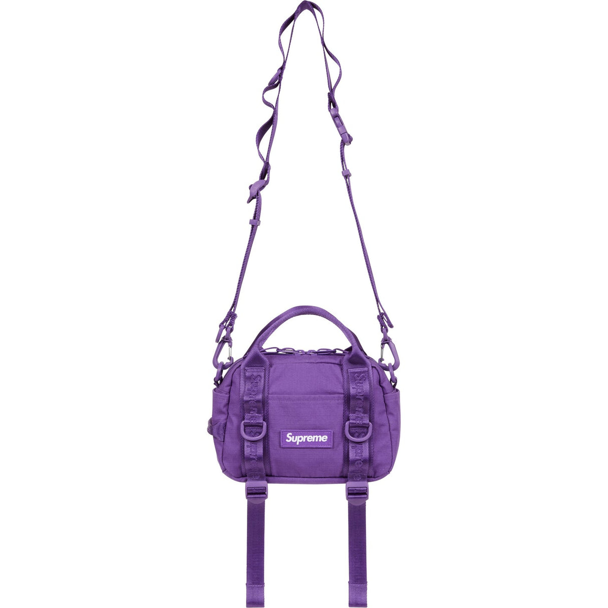 Supreme Box Logo Sling Bag Purple - ORIGINALFOOK