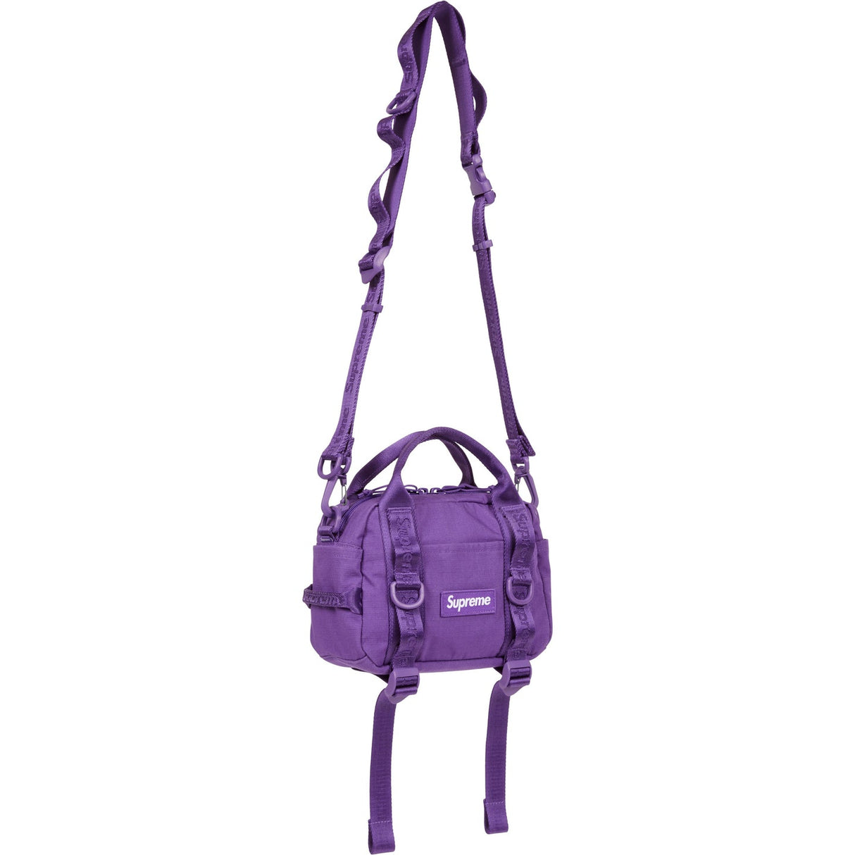 Supreme Box Logo Sling Bag Purple - ORIGINALFOOK