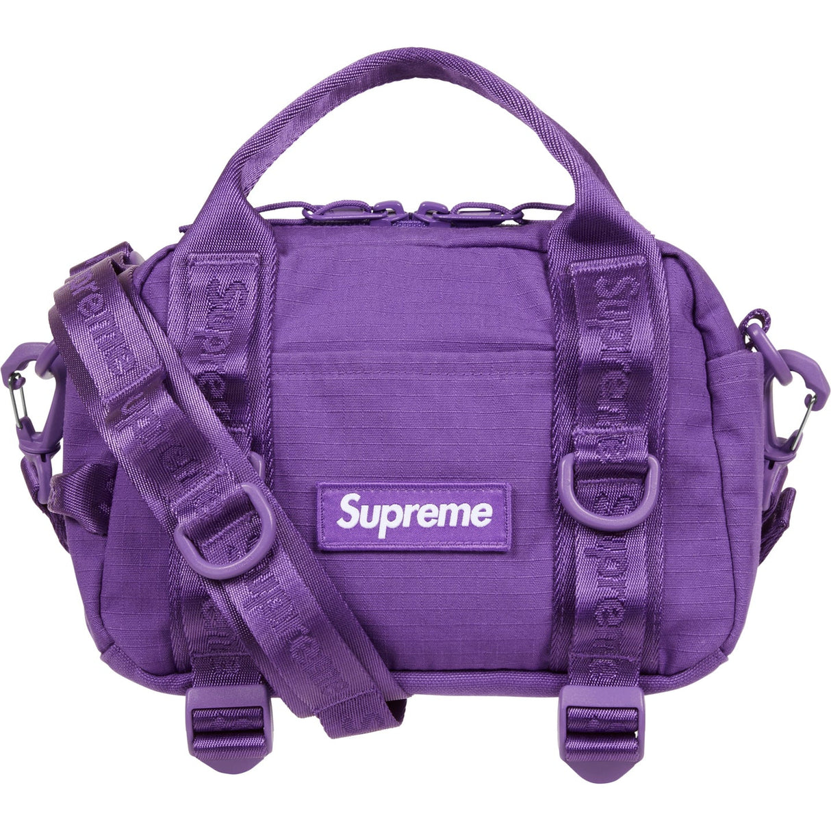 Supreme Box Logo Sling Bag Purple - ORIGINALFOOK