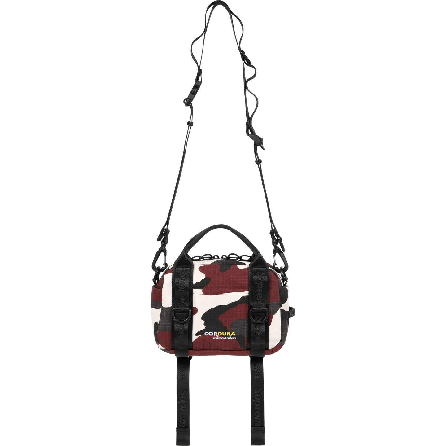 Supreme Box Logo Mini Duffle Bag Red Camo | ORIGINALFOOK
