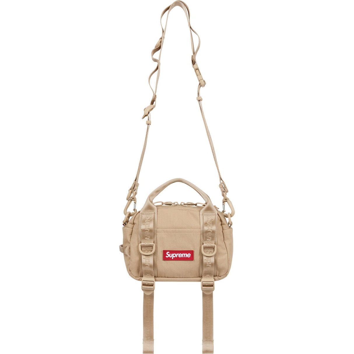 Supreme Box Logo Sling Bag Tan - ORIGINALFOOK