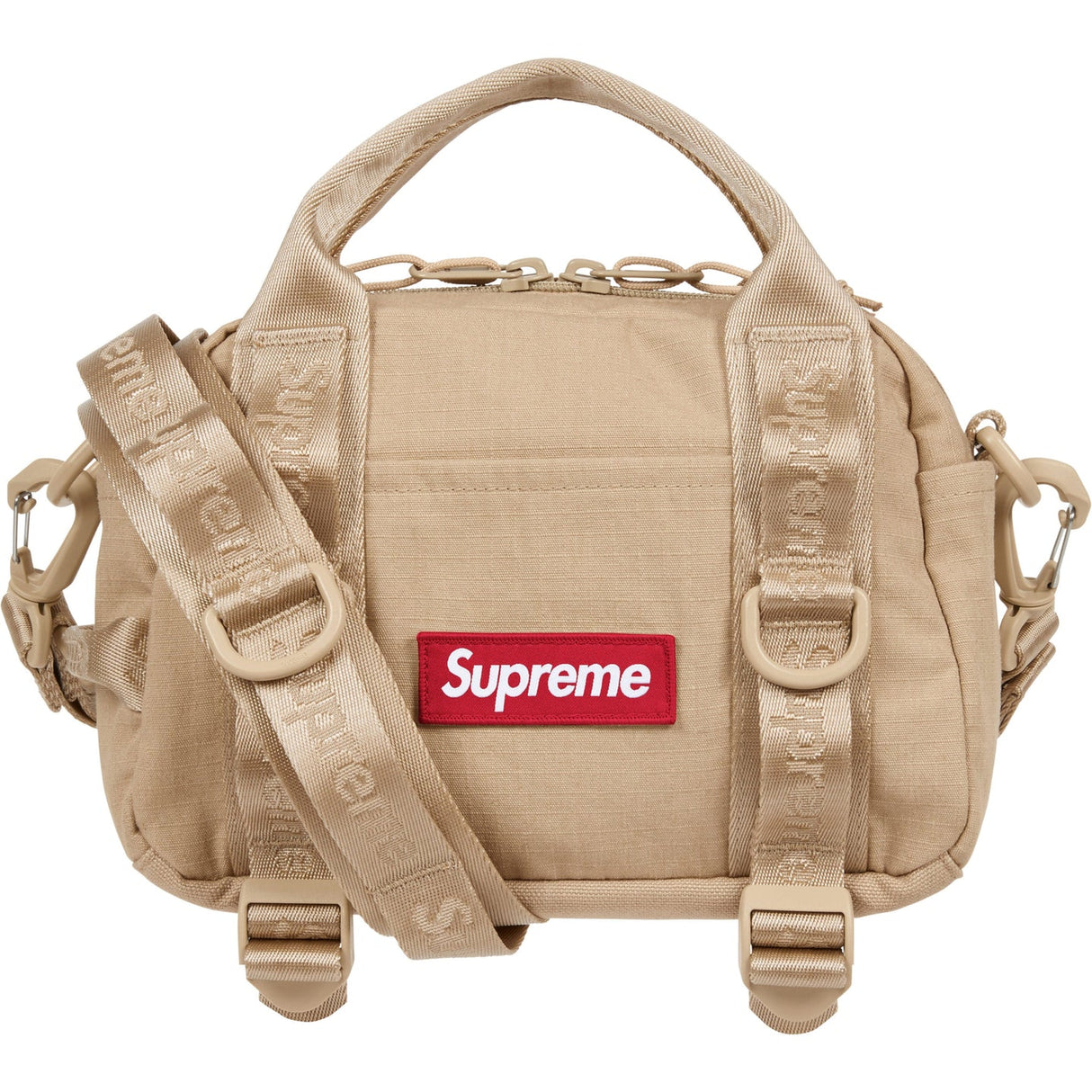 Supreme Box Logo Sling Bag Tan - ORIGINALFOOK
