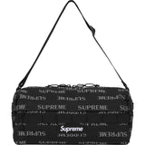 Supreme Reflective Monogram Logo Utility Bag Black