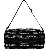 Supreme Reflective Monogram Logo Utility Bag Black