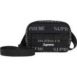 Supreme Reflective Monogram Logo Mini Shoulder Bag Black