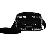 Supreme Reflective Monogram Logo Mini Shoulder Bag Black
