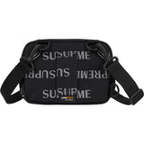 Supreme Reflective Monogram Logo Mini Shoulder Bag Black