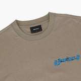 Been Trill Painting Logo Tee Khaki BEEN TRILL BEEN TRILL - originalfook singapore
