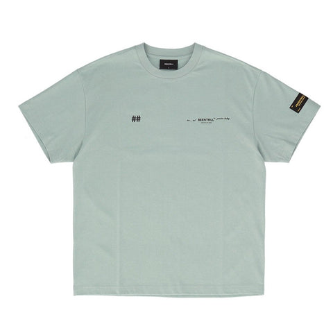 Been Trill Reflective Tape Logo Tee Mint