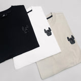 LifeWork Supima Cotton Chest Logo Tee White lifework lifework - originalfook singapore