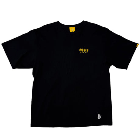 FR2 Embroidery Daruma Tee Black (Japan Exclusive)
