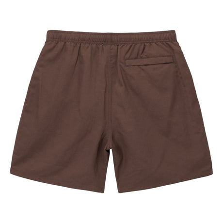Stussy Basic Big Logo Nylon Shorts Coffee STUSSY STUSSY - originalfook singapore