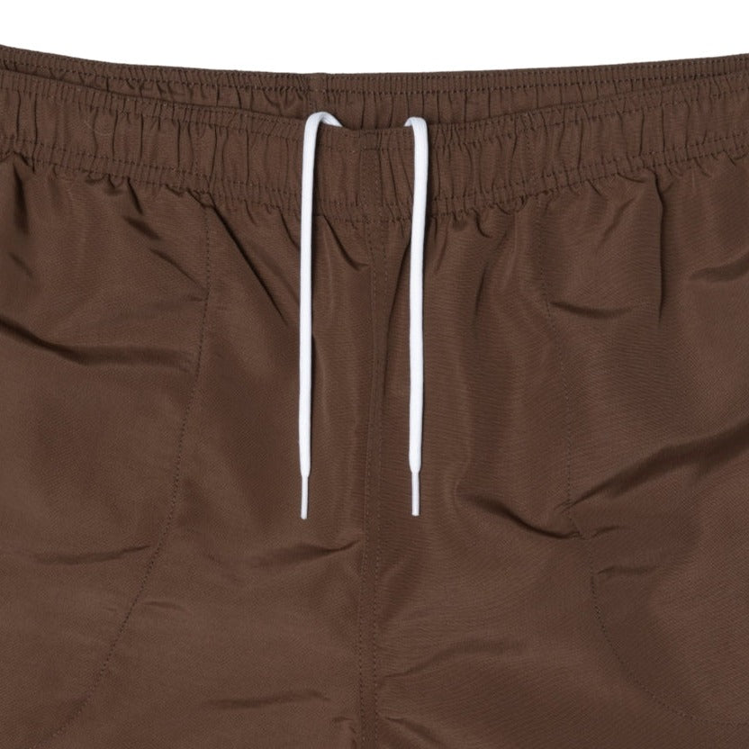 Buy Stussy Basic Big Logo Nylon Shorts Brown online in Singapore