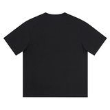 Boneless Blurred Foam Letter Logo Tee Black - ORIGINALFOOK