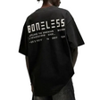Boneless Signature Slogan Tee Black - ORIGINALFOOK
