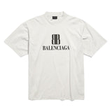 Balenciaga Nano BB Medium Fit Tee Dirty White