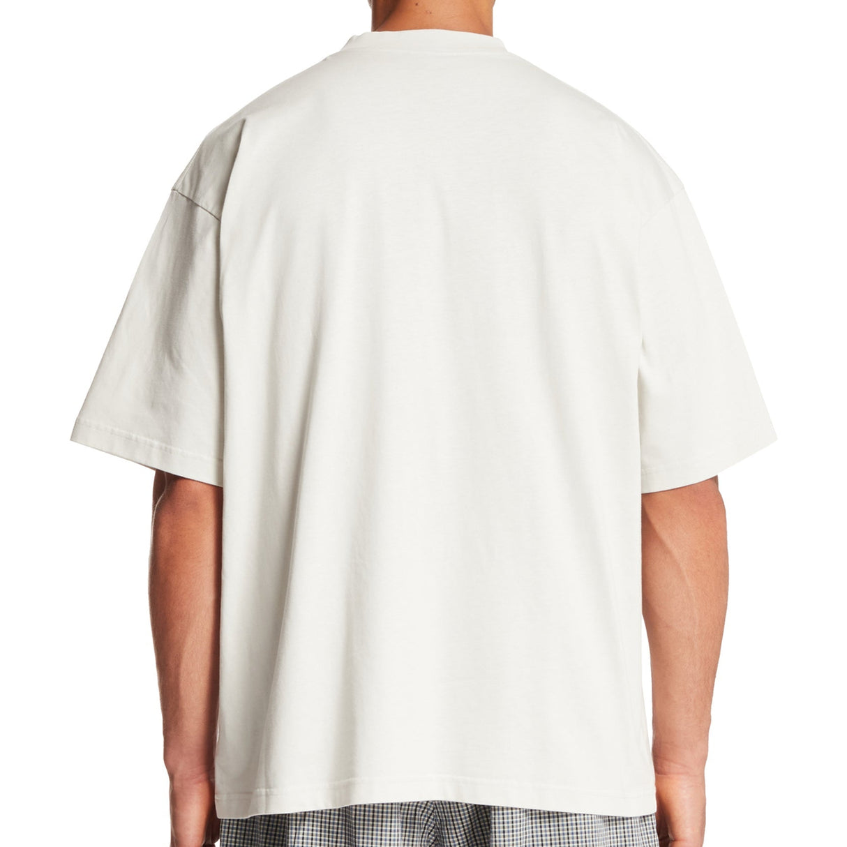 Balenciaga Nano BB Medium Fit Tee Dirty White