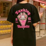 FR2 Bunny Crepe Tee Black (Japan Exclusive)