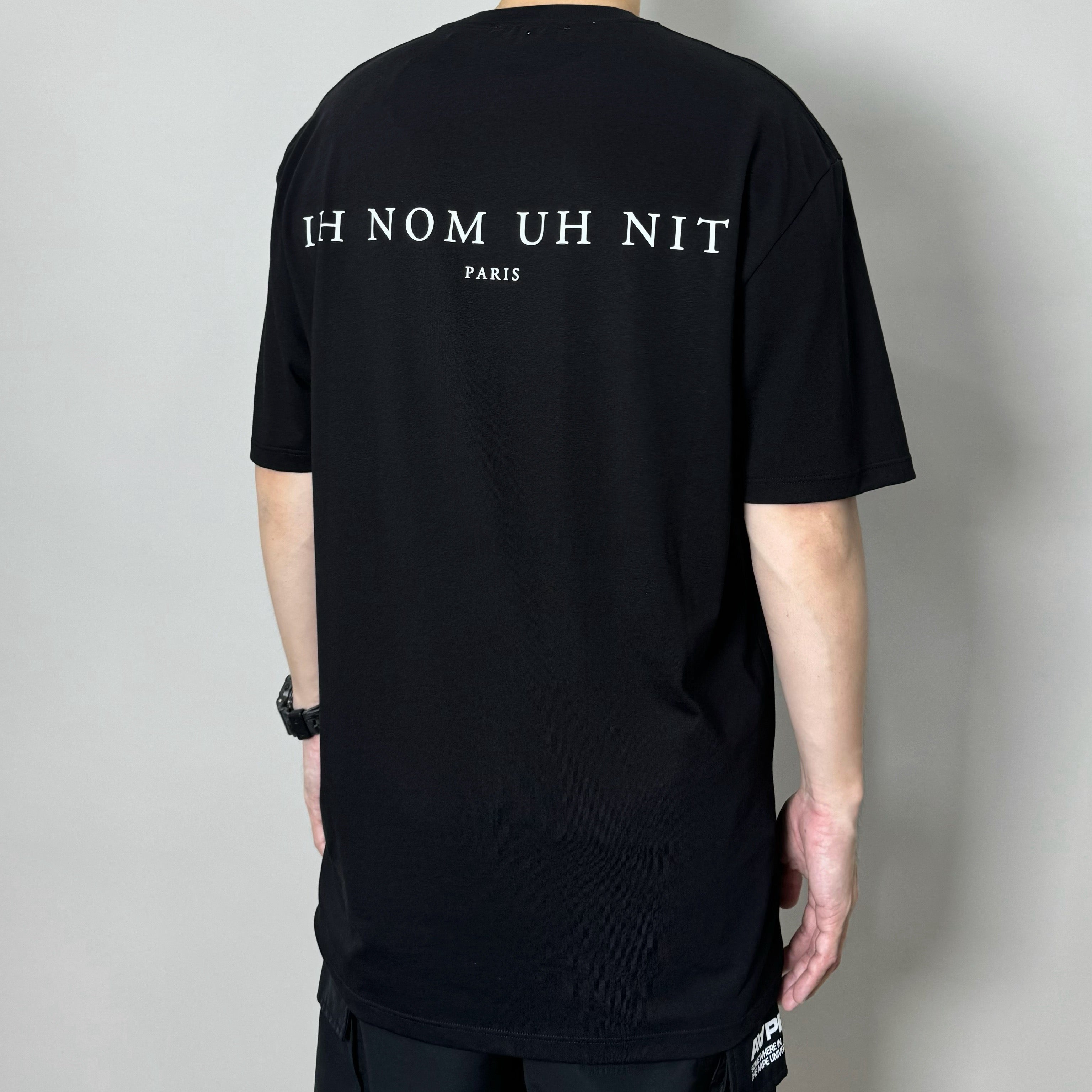 FINAL SALE) Ih Nom Uh Nit Purple Mask Tee NCS23231 - Made In Italy