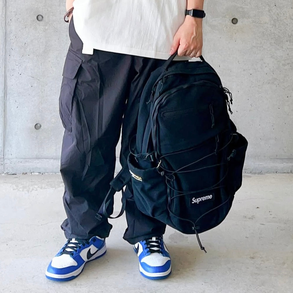 Supreme Logo Black Backpack - ORIGINALFOOK