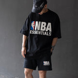Fear of God Essentials X NBA 90s Heavyeight Tee Black
