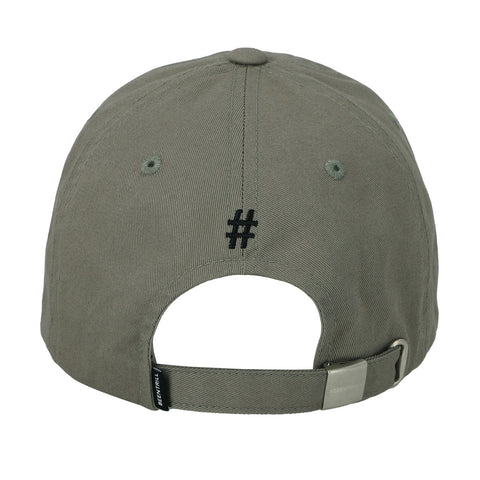 Been Trill Tape Logo Baseball Cap Light Khaki