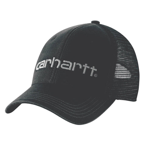 Carhartt Rugged Flex Logo Patch Trucker Hat Black 105216